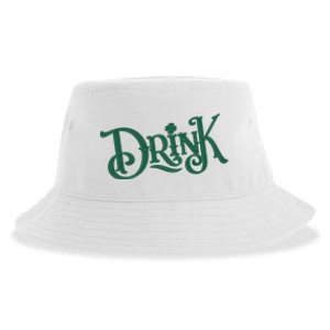 Drink St Patricks Day Festive Sustainable Bucket Hat