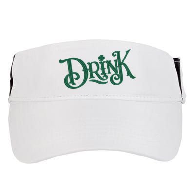 Drink St Patricks Day Festive Adult Drive Performance Visor