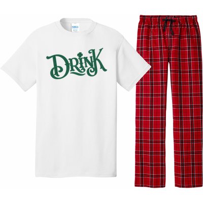 Drink St Patricks Day Festive Pajama Set