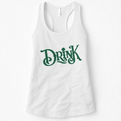 Drink St Patricks Day Festive Womens Tank Top