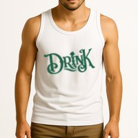 Drink St Patricks Day Festive Tank Top
