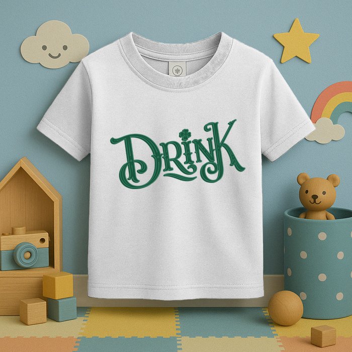 Drink St Patricks Day Festive Toddler T-Shirt