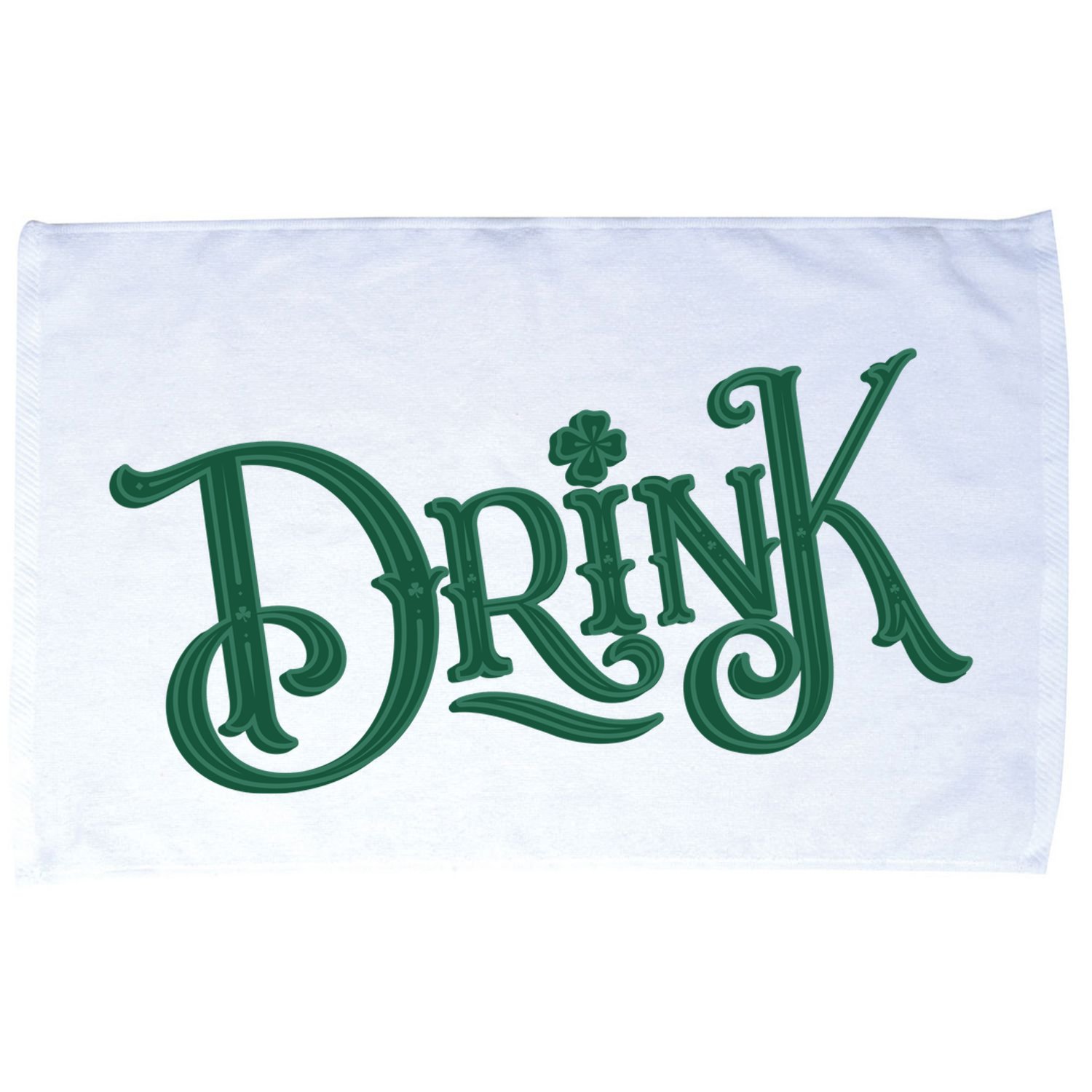 Drink St Patricks Day Festive Microfiber Hand Towel