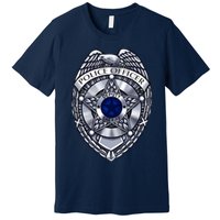 Deputy Sheriff Police Badge Pocket Logo Premium T-Shirt