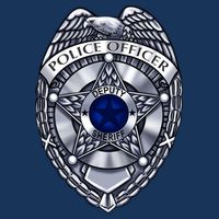 Deputy Sheriff Police Badge Pocket Logo Premium T-Shirt
