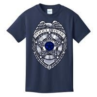 Deputy Sheriff Police Badge Pocket Logo Kids T-Shirt