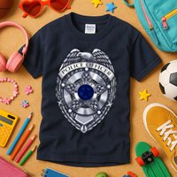 Deputy Sheriff Police Badge Pocket Logo Kids T-Shirt
