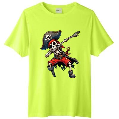 Dabbing Skeleton Pirate Tall Fusion ChromaSoft Performance T-Shirt