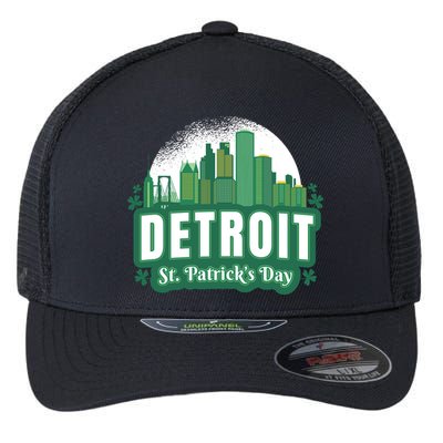 Detroit St Patricks Day Flexfit Unipanel Trucker Cap