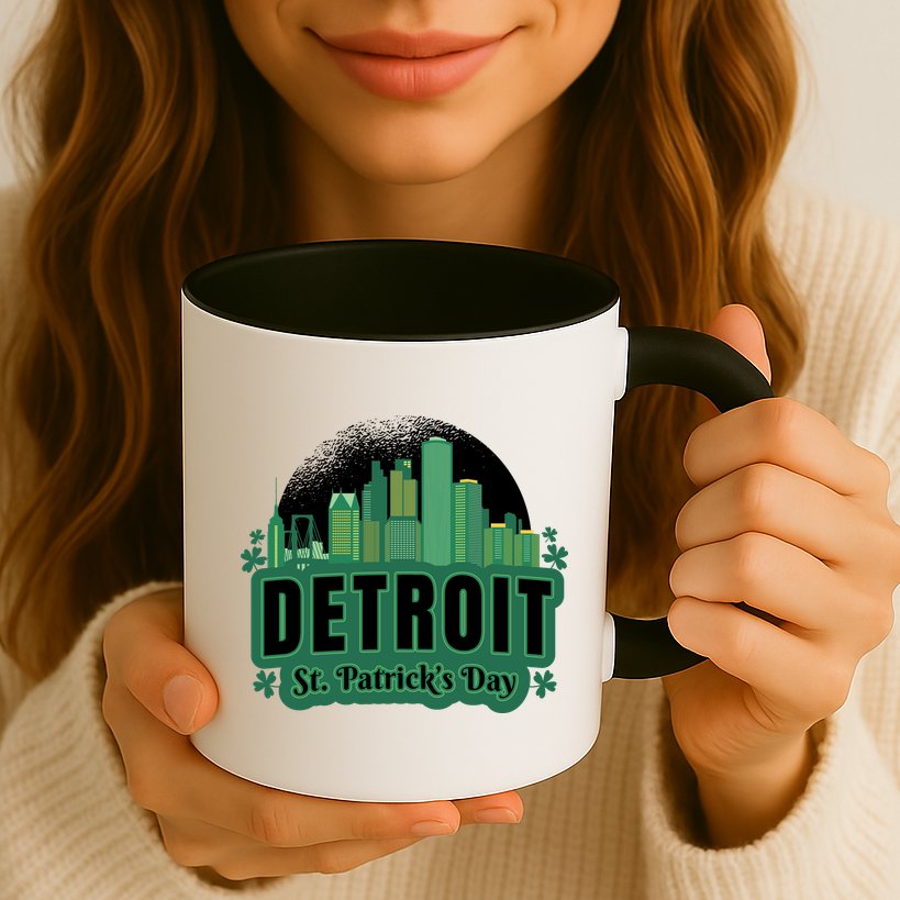 Detroit St Patricks Day Mug