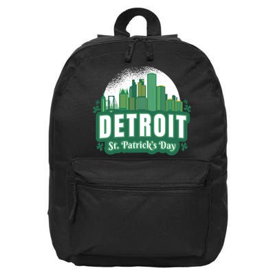 Detroit St Patricks Day 16 in Basic Backpack