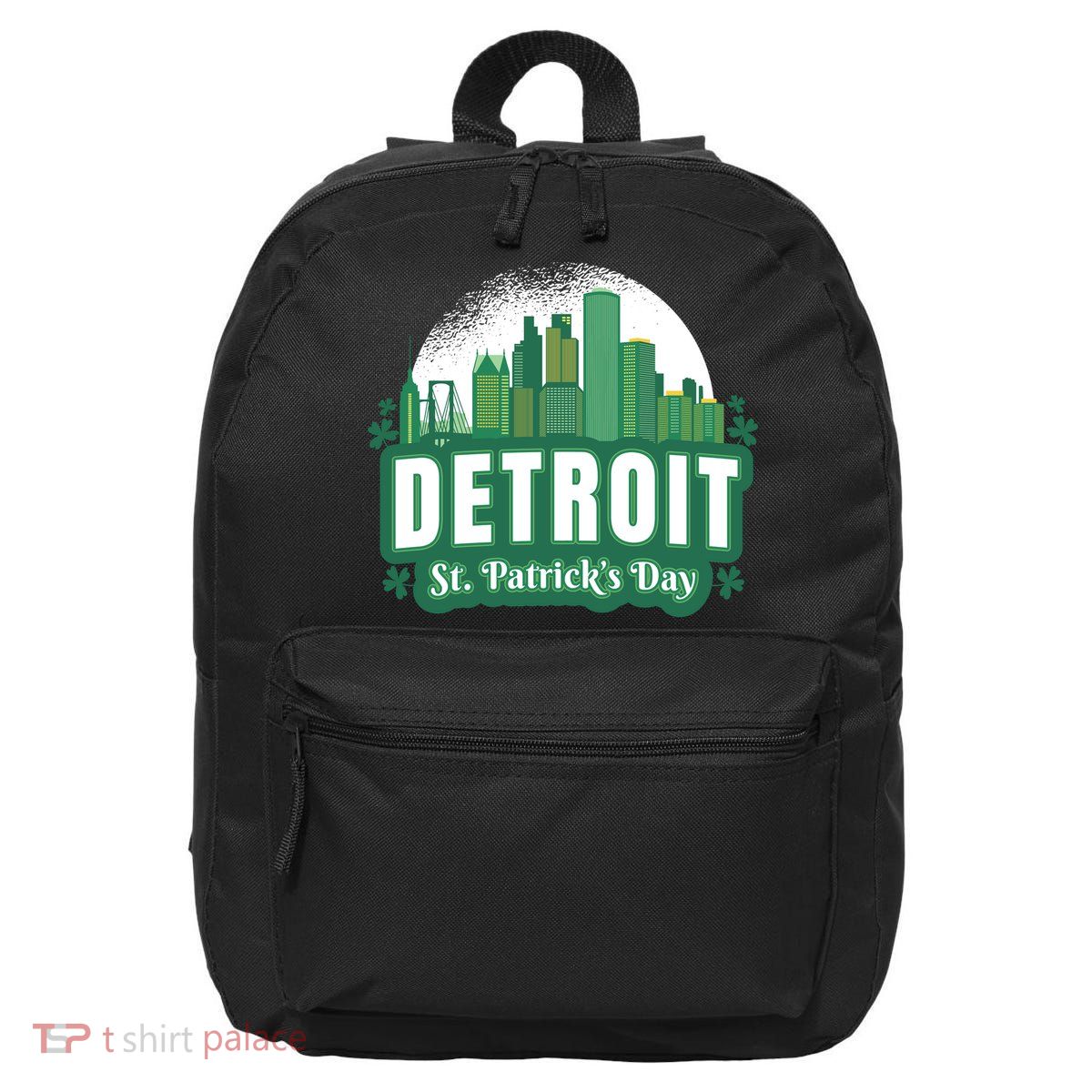 Detroit St Patricks Day 16 in Basic Backpack