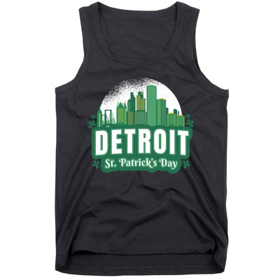 Detroit St Patricks Day Tank Top