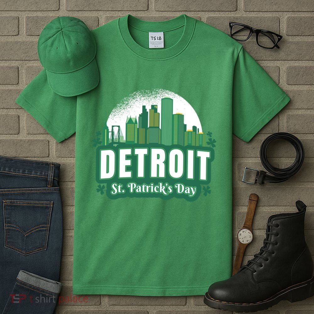 Detroit St Patricks Day Tall T-Shirt