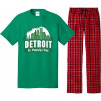 Detroit St Patricks Day Pajama Set