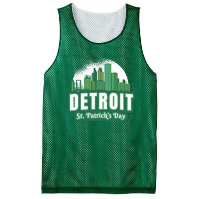 Detroit St Patricks Day Mesh Reversible Basketball Jersey Tank