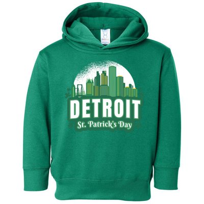 Detroit St Patricks Day Toddler Hoodie