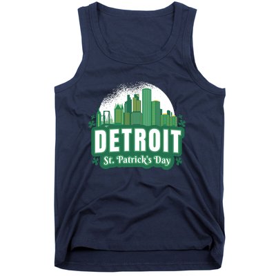 Detroit St Patricks Day Tank Top