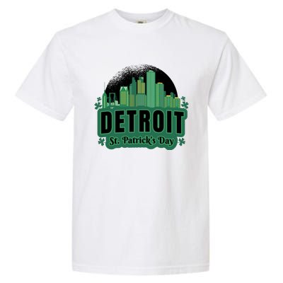 Detroit St Patricks Day Garment-Dyed Heavyweight T-Shirt