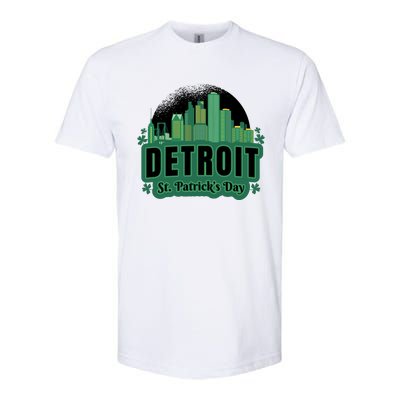 Detroit St Patricks Day Softstyle CVC T-Shirt