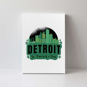 Detroit St Patricks Day Canvas