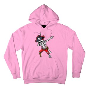 Dabbing Skeleton Pirate Halloween Hoodie