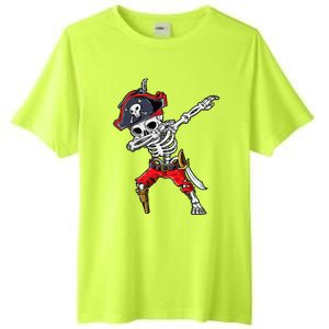 Dabbing Skeleton Pirate Halloween Tall Fusion ChromaSoft Performance T-Shirt