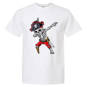 Dabbing Skeleton Pirate Halloween Garment-Dyed Heavyweight T-Shirt