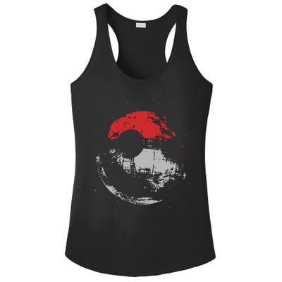 Death Star Pokeball Ladies PosiCharge Competitor Racerback Tank