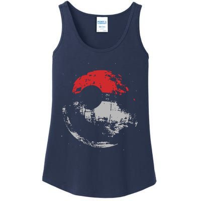 Death Star Pokeball Ladies Essential Tank