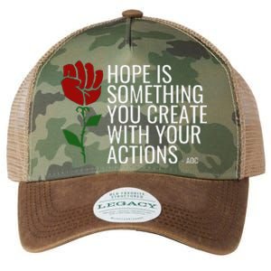 Democratic Socialist Political Change Legacy Tie Dye Trucker Hat