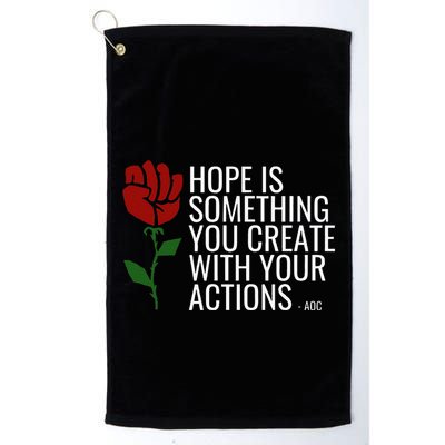 Democratic Socialist Political Change Golf Towel