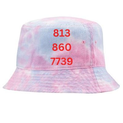 Double Sized Patriot Cleanup Design Tie-Dyed Bucket Hat