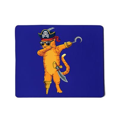 Dabbing Spooky Pirate Cat Halloween Costume Great Gift Mousepad