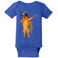 Dabbing Spooky Pirate Cat Halloween Costume Great Gift Baby Bodysuit