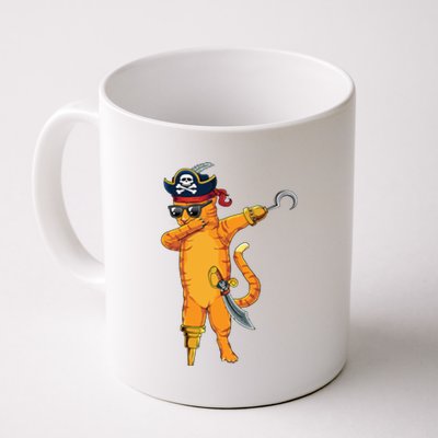 Dabbing Spooky Pirate Cat Halloween Costume Great Gift Coffee Mug