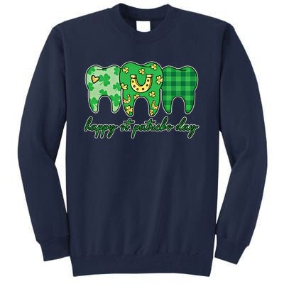 Dental St PatrickS Day Dentist Great Gift Tall Sweatshirt