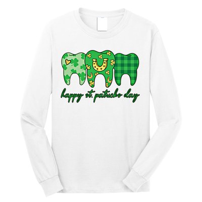 Dental St PatrickS Day Dentist Great Gift Long Sleeve Shirt