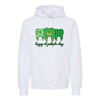 Dental St PatrickS Day Dentist Great Gift Premium Hoodie