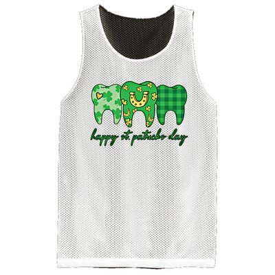 Dental St PatrickS Day Dentist Great Gift Mesh Reversible Basketball Jersey Tank