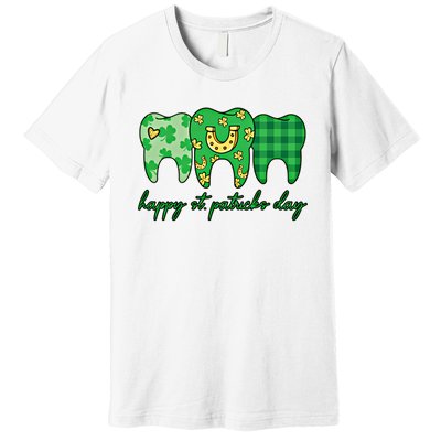 Dental St PatrickS Day Dentist Great Gift Premium T-Shirt