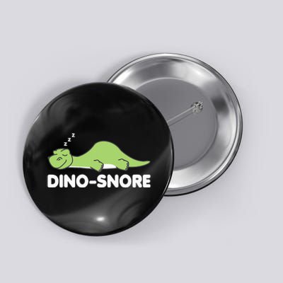 Dino Snore Pajamas Dinosaur Button