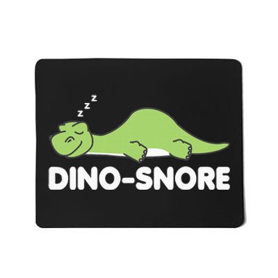 Dino Snore Pajamas Dinosaur Mousepad