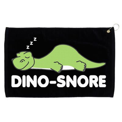 Dino Snore Pajamas Dinosaur Grommeted Golf Towel