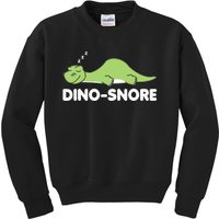 Dino Snore Pajamas Dinosaur Kids Sweatshirt