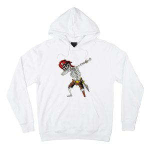 Dabbing Skeleton Pirate Halloween Jolly Roger Pirate Hoodie