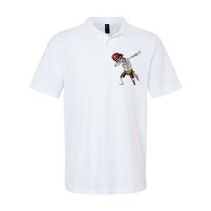 Dabbing Skeleton Pirate Halloween Jolly Roger Pirate Softstyle Adult Sport Polo