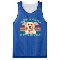 Dont Stop Retrievinggolden Retriever Vintage Cute Gift Mesh Reversible Basketball Jersey Tank