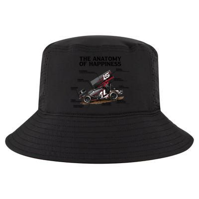 Dirttrack Sprintcars Racing Anatomy Lover Gift Gift Cool Comfort Performance Bucket Hat