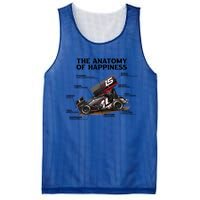 Dirttrack Sprintcars Racing Anatomy Lover Gift Gift Mesh Reversible Basketball Jersey Tank